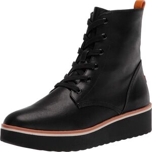 Dr. Scholls Local Boot Combat Platform Wedge Lace Up